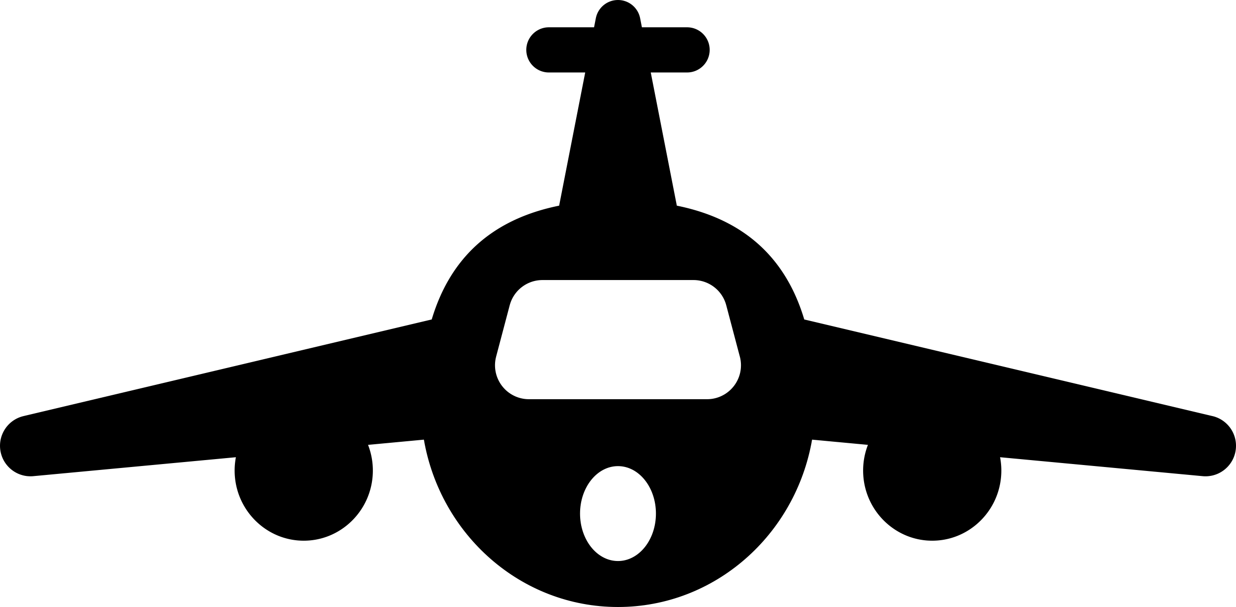 Airplane Front View Outline Icon Svg Set Free Vectors